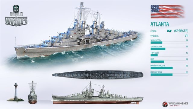 Пополнение в строю. Atlanta и Atago в Премиум магазине! - Изображение 2 Пополнение в строю. Atlanta и Atago в Премиум магазине! - Изображение 2