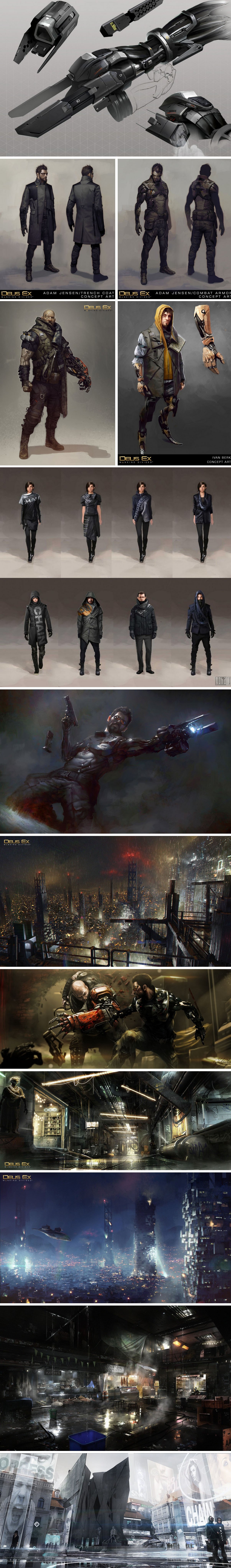 Подборка арта и гифок Deus Ex: Mankind Divided - Изображение 2 Подборка арта и гифок Deus Ex: Mankind Divided - Изображение 2