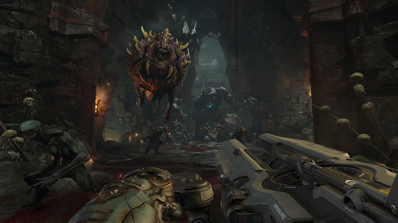 DooM 3 vs DooM 4 скриншоты. - Изображение 1 DooM 3 vs DooM 4 скриншоты. - Изображение 1