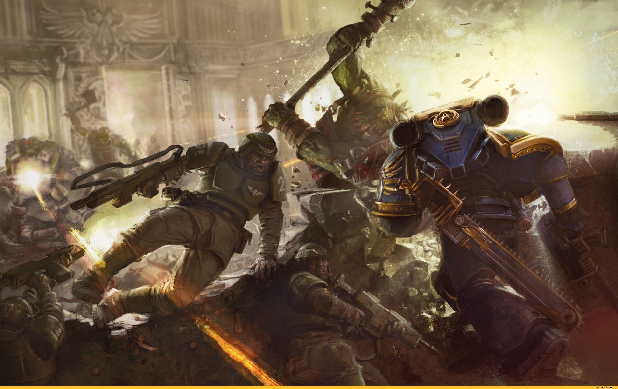 Warhammer 40k как лоскутное одеяло из плагиата - Изображение 2 Warhammer 40k как лоскутное одеяло из плагиата - Изображение 2