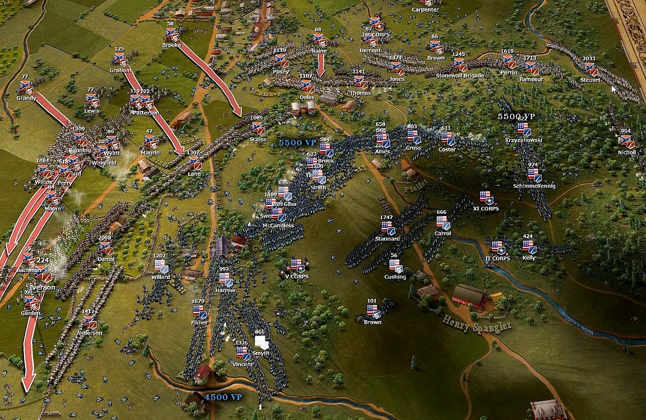 Обманчиво простой симулятор одного сражения - Ultimate General: Gettisburg - Изображение 2 Обманчиво простой симулятор одного сражения - Ultimate General: Gettisburg - Изображение 2
