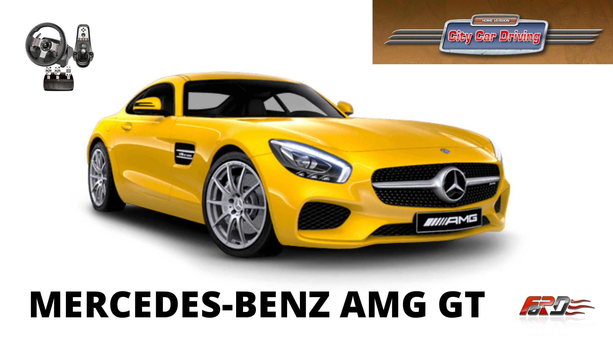 Mercedes-Benz AMG GT - тест-драйв, обзор приемника Mercedes-Benz AMG SLS в City Car Driving - Изображение 1 Mercedes-Benz AMG GT - тест-драйв, обзор приемника Mercedes-Benz AMG SLS в City Car Driving - Изображение 1