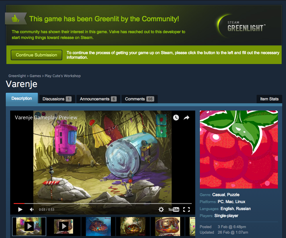Мы прошли его! Прошли Greenlight! - Изображение 1 Мы прошли его! Прошли Greenlight! - Изображение 1