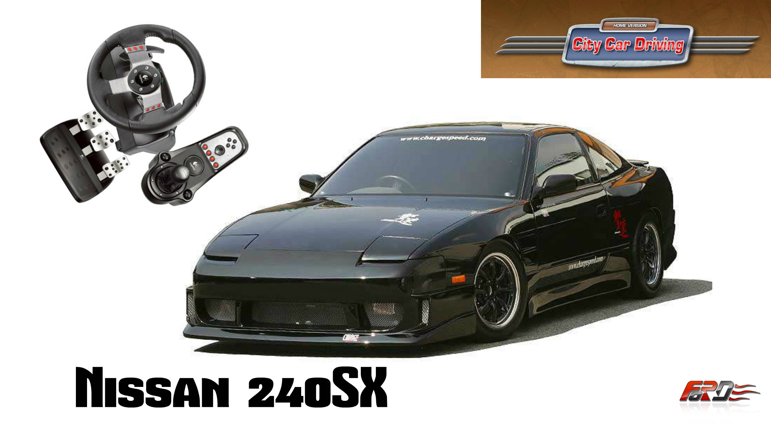 Nissan 240SX - тест-драйв, обзор японского автомобиля для дрифта, который не едет в City Car Driving - Изображение 1 Nissan 240SX - тест-драйв, обзор японского автомобиля для дрифта, который не едет в City Car Driving - Изображение 1