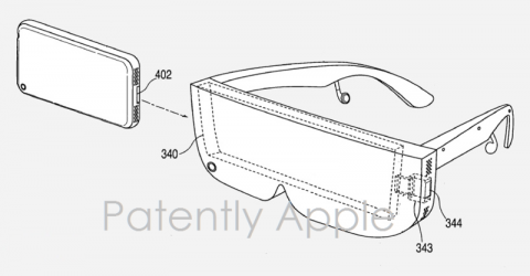 Apple патентует VR-гарнитуру для iPhone - Изображение 2 Apple патентует VR-гарнитуру для iPhone - Изображение 2