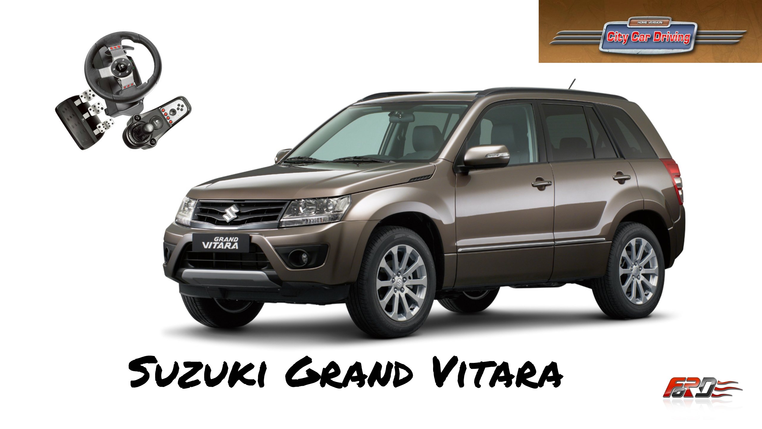 Suzuki Grand Vitara - тест-драйв, обзор японского паркетника на бездорожье в City Car Driving 1.5. - Изображение 1 Suzuki Grand Vitara - тест-драйв, обзор японского паркетника на бездорожье в City Car Driving 1.5. - Изображение 1