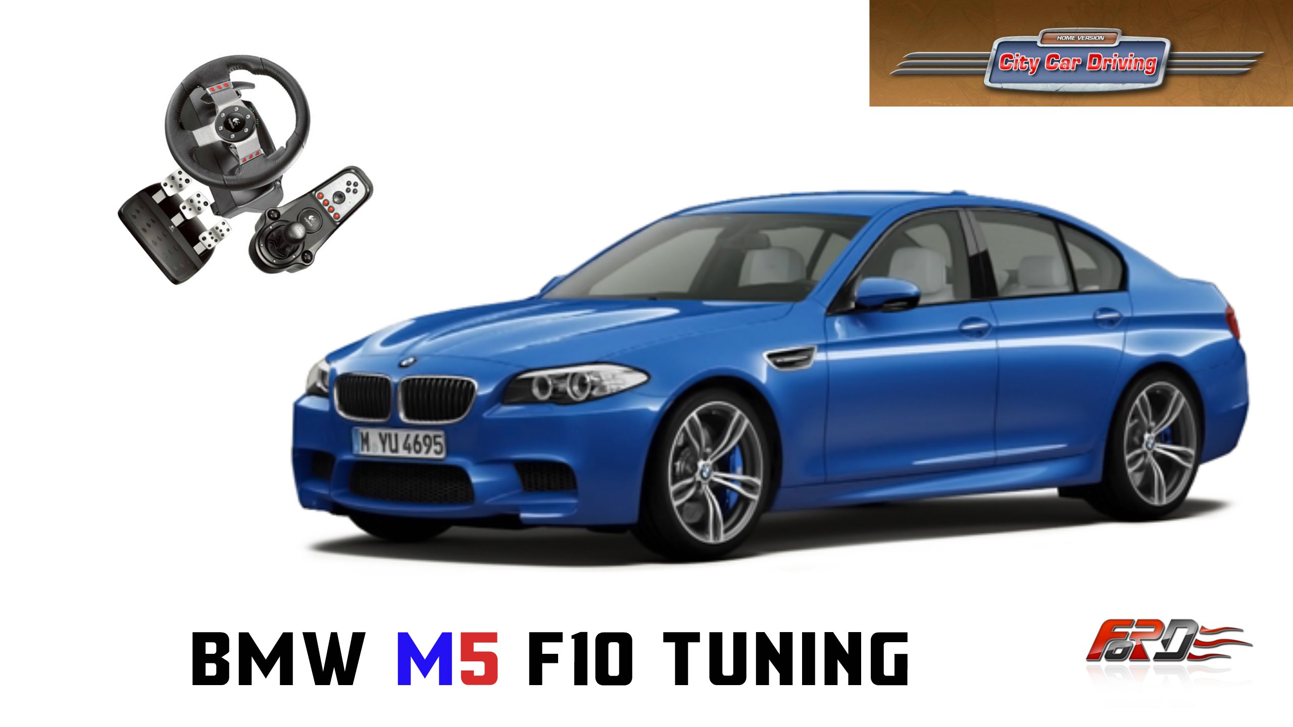 BMW M5 F10 Vossen tuning - тест-драйв, обзор самой мощной BMW M5 в City Car Driving. - Изображение 1 BMW M5 F10 Vossen tuning - тест-драйв, обзор самой мощной BMW M5 в City Car Driving. - Изображение 1