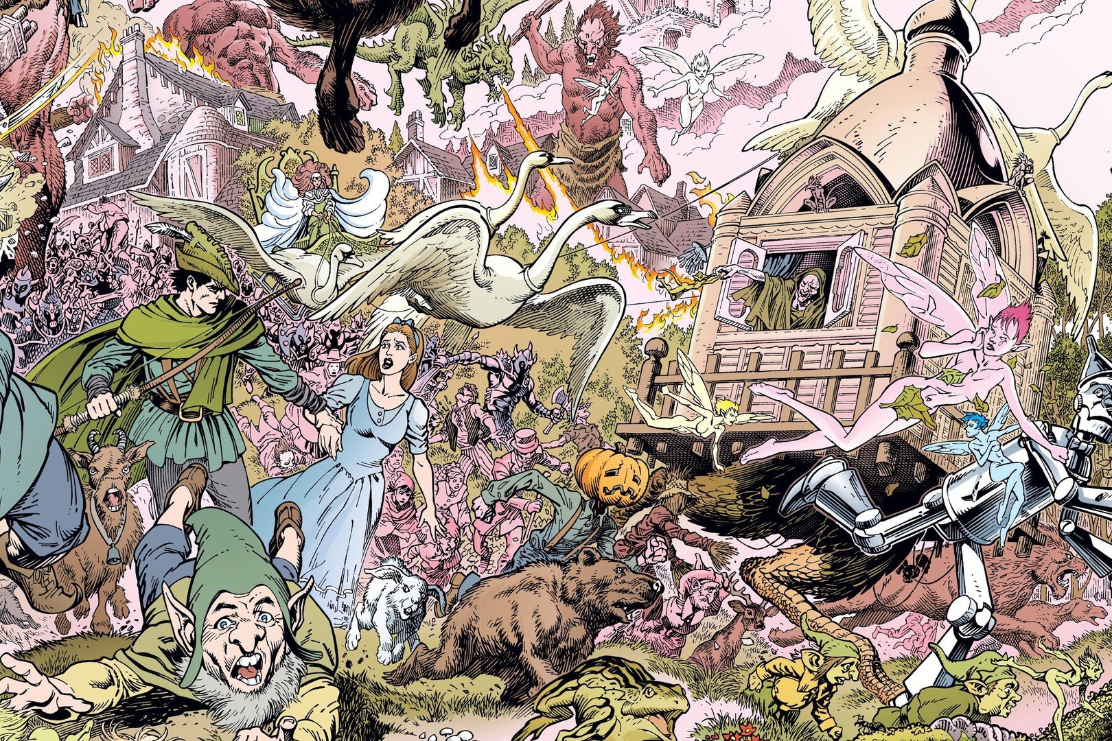 Это комиксы № 2: Шериф Бигби и Снежка - "Fables": история непростых отношений - Изображение 8 Это комиксы № 2: Шериф Бигби и Снежка - "Fables": история непростых отношений - Изображение 8