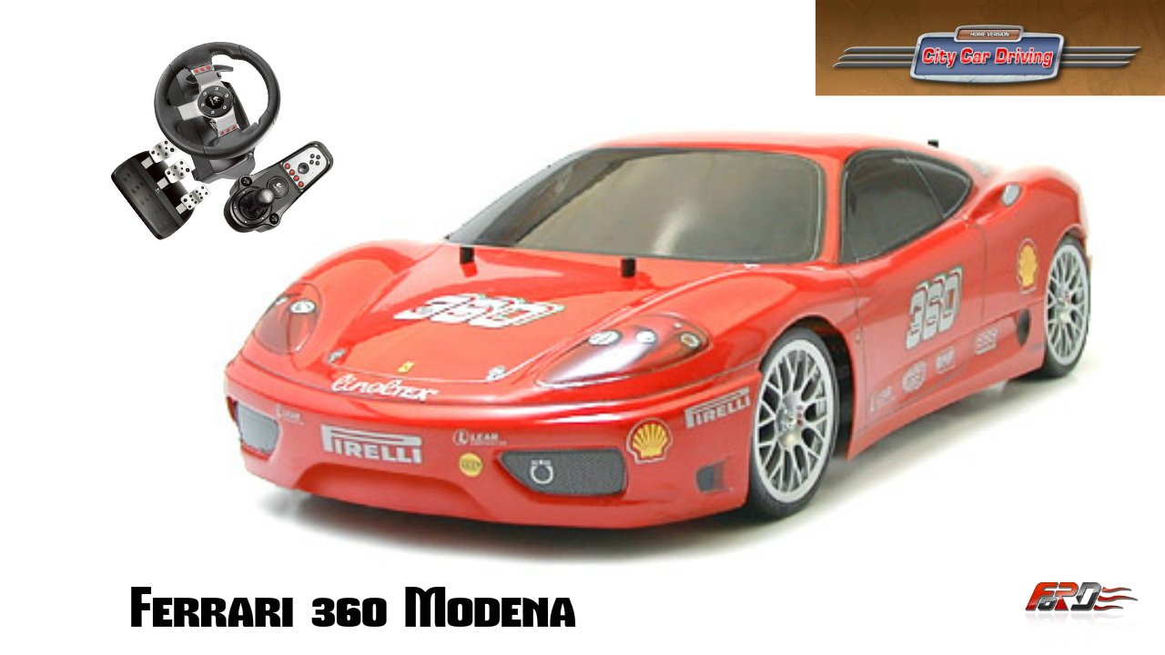 Ferrari 360 Modena тест-драйв, обзор, история создания, суперкары девяностых City Car Driving 1.5.1 - Изображение 1 Ferrari 360 Modena тест-драйв, обзор, история создания, суперкары девяностых City Car Driving 1.5.1 - Изображение 1