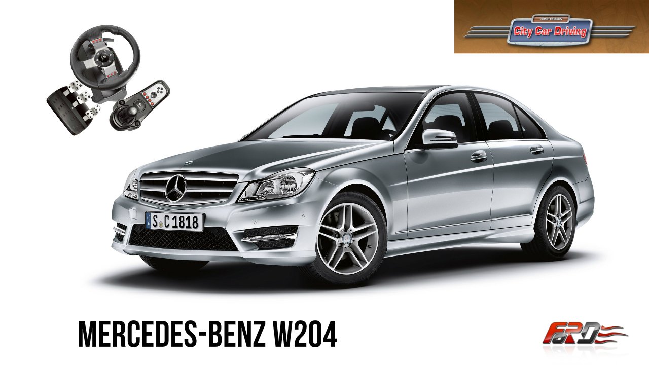 Mercedes-Benz W204 C180 - тест-драйв, обзор, AMG обвес City Car Driving 1.5.1 - Изображение 1 Mercedes-Benz W204 C180 - тест-драйв, обзор, AMG обвес City Car Driving 1.5.1 - Изображение 1