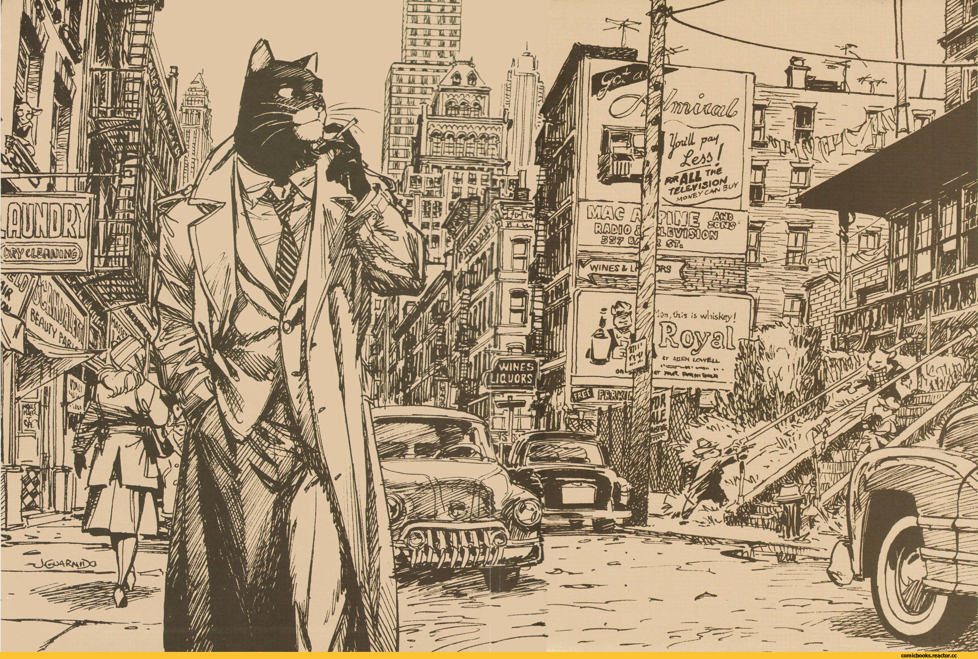Это комиксы №4: "Blacksad" - Зверополис для взрослых. - Изображение 1 Это комиксы №4: "Blacksad" - Зверополис для взрослых. - Изображение 1