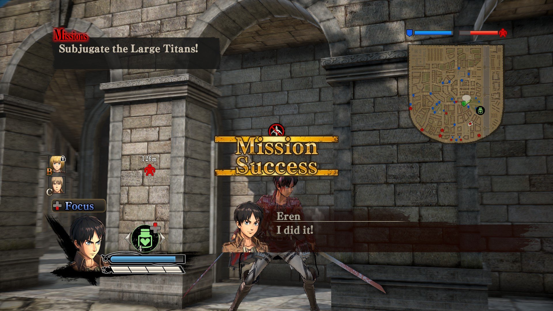 Пост-прохождение Attack of Titan: Wings of Freedom Часть 2 - Изображение 4 Пост-прохождение Attack of Titan: Wings of Freedom Часть 2 - Изображение 4