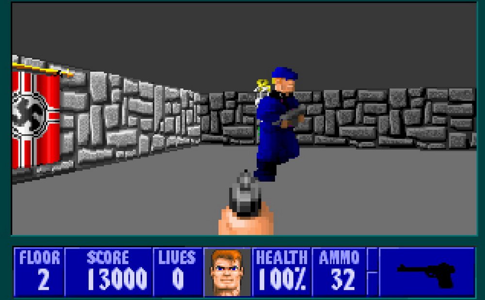 Старую Игру Wolfenstein