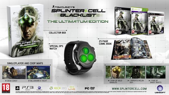 Европейские коллекционные издания Splinter Cell Blacklist
Компания Ubisoft анонсировала коллекционные издания Tom C ... - Изображение 2 Европейские коллекционные издания Splinter Cell Blacklist
Компания Ubisoft анонсировала коллекционные издания Tom C ... - Изображение 2