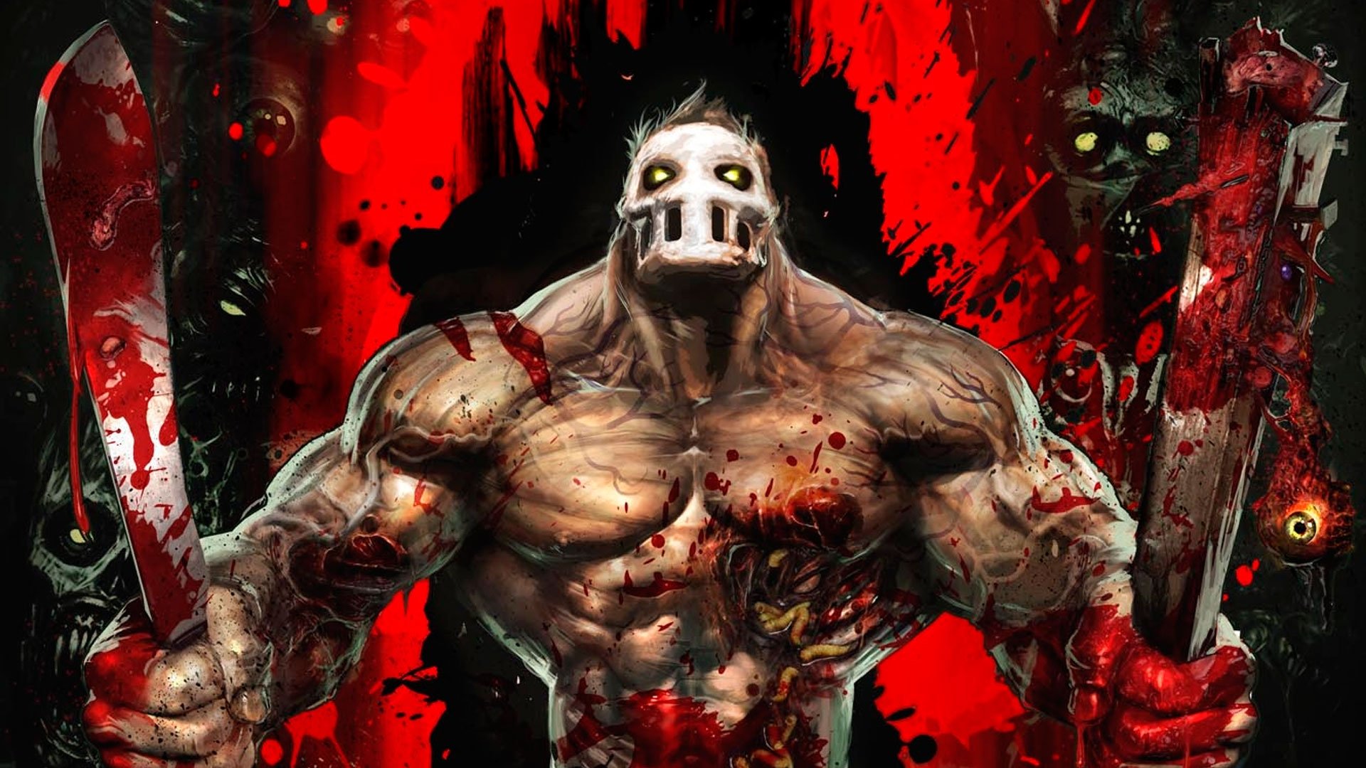 Дом. Брызги. Кровь и обзор Splatterhouse
Вы когда-нибудь мечтали попасть в такие фильмы как The Texas Chain Saw Ma ... - Изображение 1 Дом. Брызги. Кровь и обзор Splatterhouse
Вы когда-нибудь мечтали попасть в такие фильмы как The Texas Chain Saw Ma ... - Изображение 1