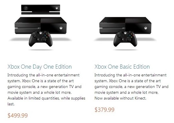 Слух: Xbox One Basic Edition за $379,99Следующая картинка, опубликованная на форуме NeoGAF (может фотошоп, а может и ... - Изображение 1 Слух: Xbox One Basic Edition за $379,99Следующая картинка, опубликованная на форуме NeoGAF (может фотошоп, а может и ... - Изображение 1