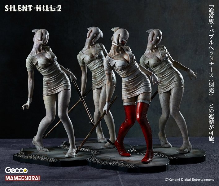 Эксклюзивный вариант статуэтки Медсестры из игры Silent Hill 2, которая будет представлена 18 июля на выставке Comic ... - Изображение 1 Эксклюзивный вариант статуэтки Медсестры из игры Silent Hill 2, которая будет представлена 18 июля на выставке Comic ... - Изображение 1