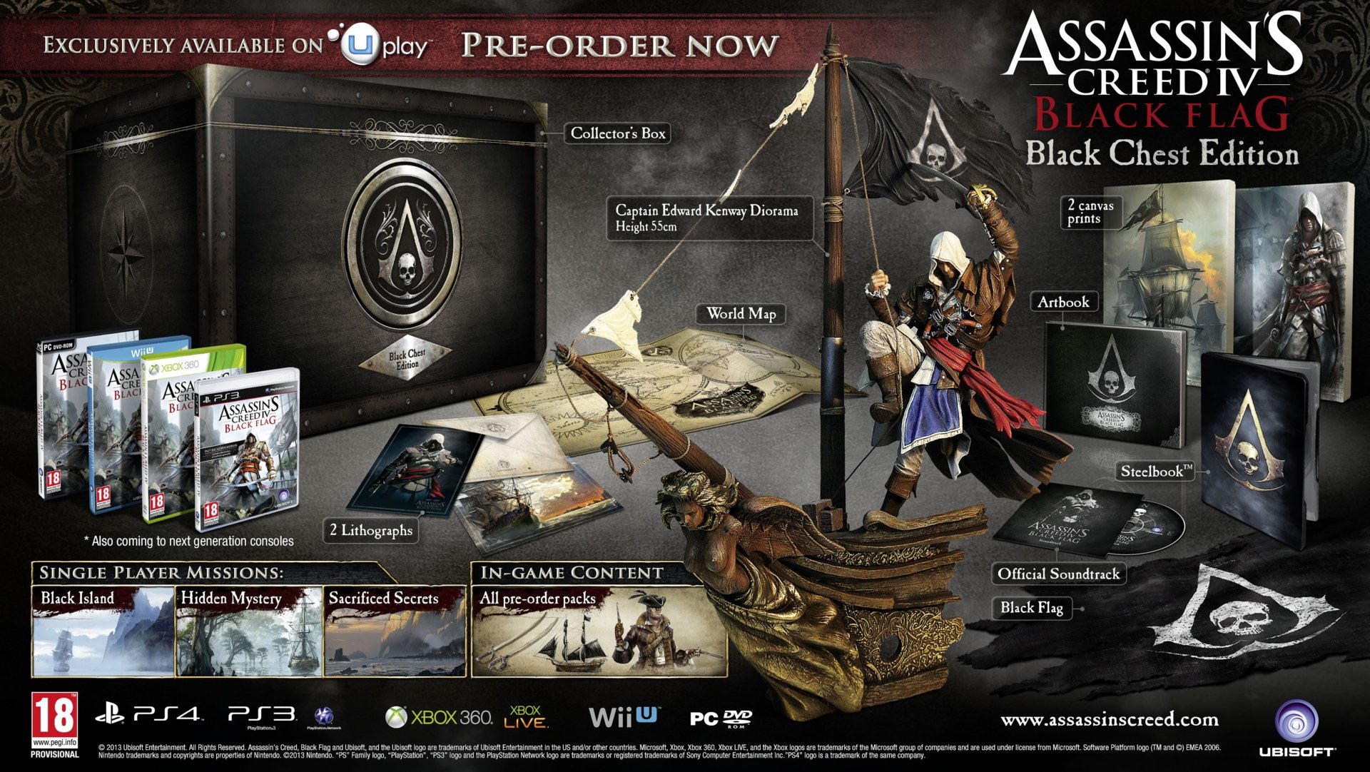youtube.com/watch?feature=player_embedded&v=2dtf-ezfytMAssassin's Creed 4: Black Flag - коллекционные издания и .... - Изображение 1 youtube.com/watch?feature=player_embedded&v=2dtf-ezfytMAssassin's Creed 4: Black Flag - коллекционные издания и .... - Изображение 1