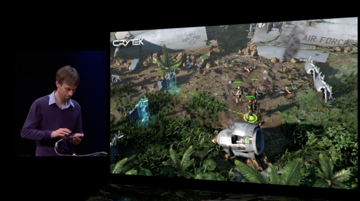 Crytek показала проект для #ios с поддержкой физического контроллера.И на сколько я понимаю, Logitech уже в процессе ... - Изображение 1 Crytek показала проект для #ios с поддержкой физического контроллера.И на сколько я понимаю, Logitech уже в процессе ... - Изображение 1