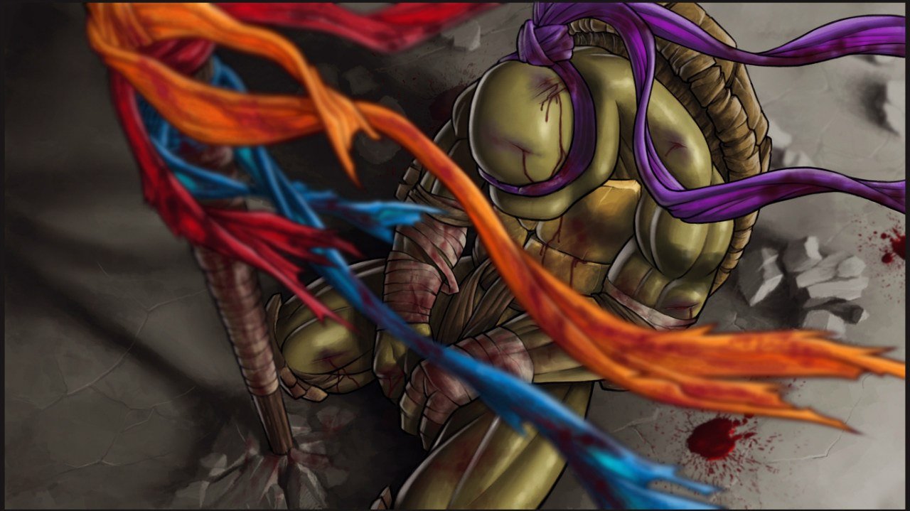 Примерно так выглядит одна из концовок в одной из вселенной TMNT.Не знаю как это связано с видео играми, но решил вы .... - Изображение 1 Примерно так выглядит одна из концовок в одной из вселенной TMNT.Не знаю как это связано с видео играми, но решил вы .... - Изображение 1