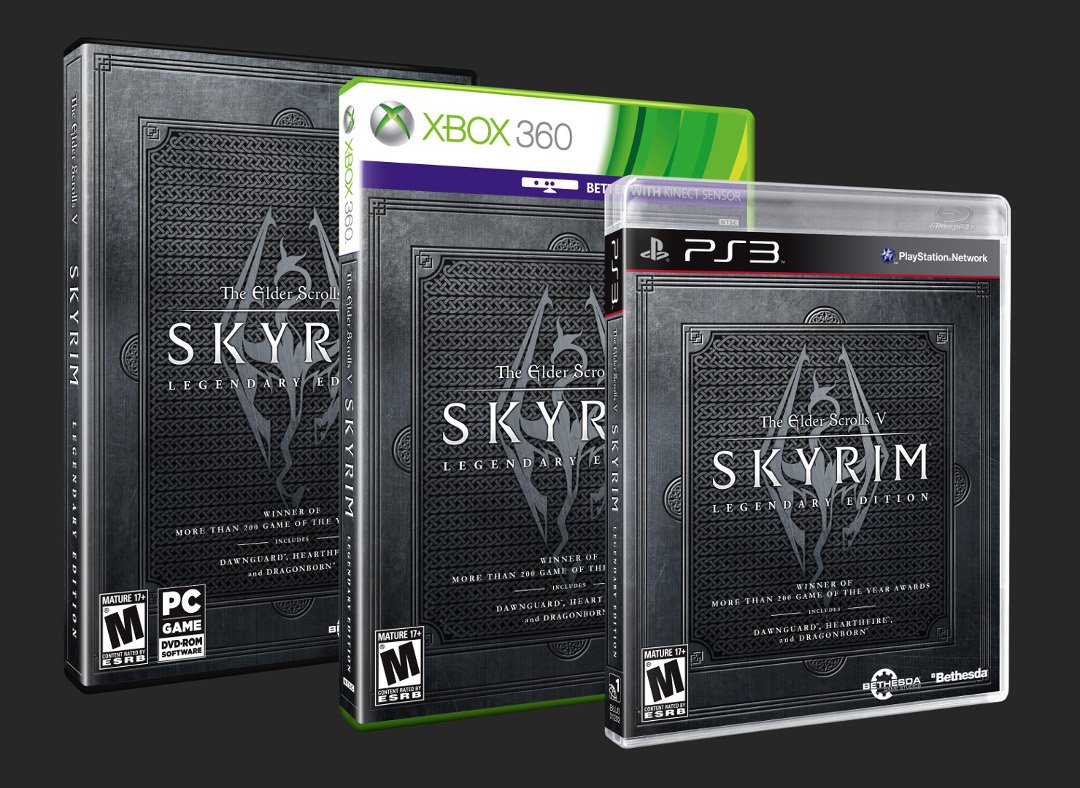 Bethesda подтвердила The Elder Scrolls V: Skyrim Legendary Edition. Релиз 4 июня (для Европы 7го) на Xbox 360, PlayS .... - Изображение 1 Bethesda подтвердила The Elder Scrolls V: Skyrim Legendary Edition. Релиз 4 июня (для Европы 7го) на Xbox 360, PlayS .... - Изображение 1