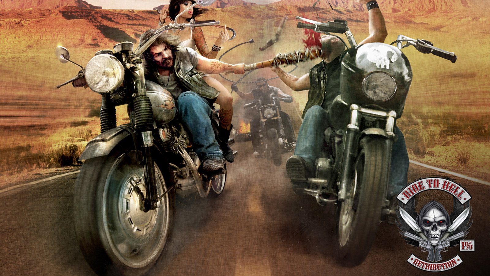 ""Ride TO Hell""--Чёрт что за игра будет не понятно! она должна была выйти ещё в 2009 но выходит именно сейчас без и ... - Изображение 2 ""Ride TO Hell""--Чёрт что за игра будет не понятно! она должна была выйти ещё в 2009 но выходит именно сейчас без и ... - Изображение 2
