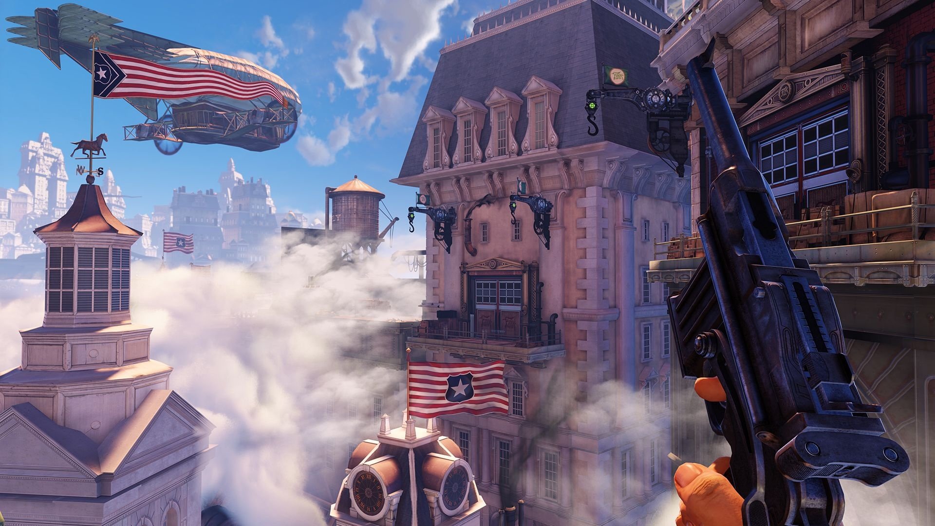 Первый час Bioshock Infinite это один большой ВАУ момент. Сначала я облазил Маяк вдоль и поперек, заглянув в каждую ... - Изображение 1 Первый час Bioshock Infinite это один большой ВАУ момент. Сначала я облазил Маяк вдоль и поперек, заглянув в каждую ... - Изображение 1