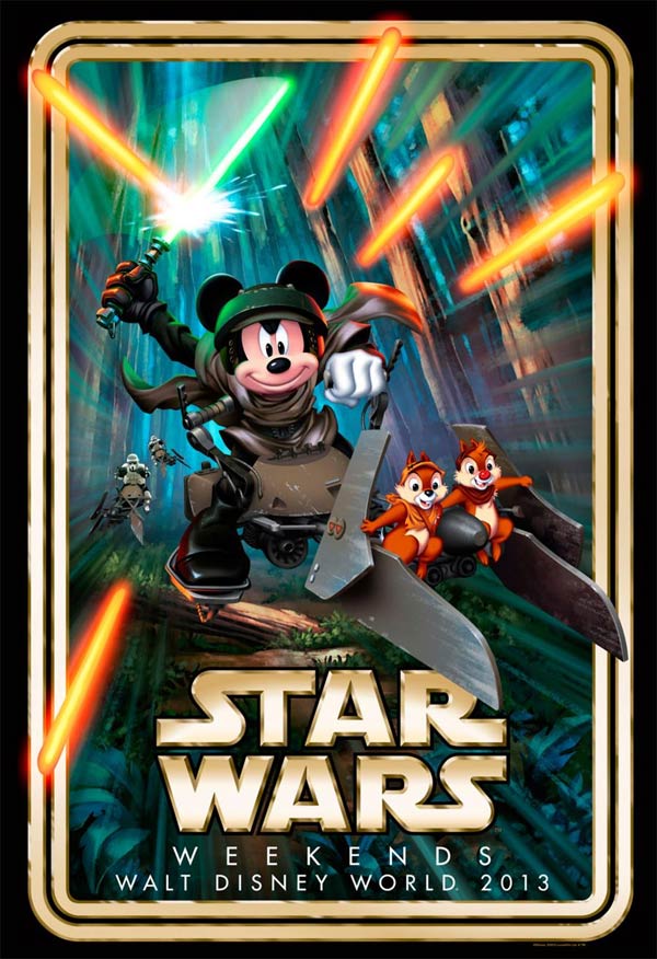 Вот и настал этот момент, Disney начинает активно скрещивать персонажей своих мультфильмов и героев саги «Звездные в .... - Изображение 1 Вот и настал этот момент, Disney начинает активно скрещивать персонажей своих мультфильмов и героев саги «Звездные в .... - Изображение 1