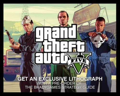 Новый арт GTA 5 от GameStop: маски-шоу
На GameStop, в разделе предзаказа гайда по GTA 5, появился бонус в виде лито ... - Изображение 1 Новый арт GTA 5 от GameStop: маски-шоу
На GameStop, в разделе предзаказа гайда по GTA 5, появился бонус в виде лито ... - Изображение 1