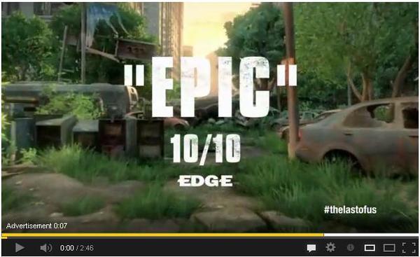 Посоны, The Last of Us Edge - 10/10. EDGE ставит десятку, причём только пятнадцатую за всю свою историю. По их слова ... - Изображение 1 Посоны, The Last of Us Edge - 10/10. EDGE ставит десятку, причём только пятнадцатую за всю свою историю. По их слова ... - Изображение 1