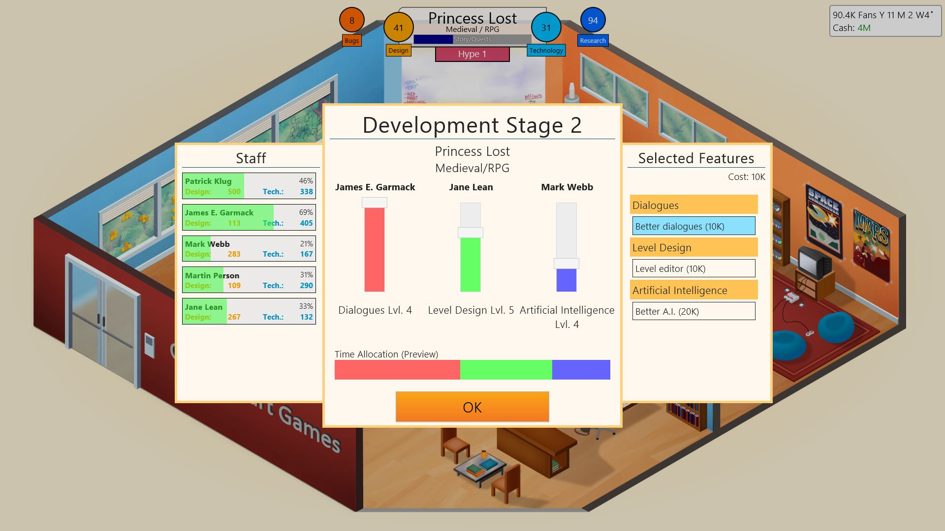 Рывшись в интернете в поиске игр, я набрел на инди игру Game Dev Tycoon. Приобрёл её и поиграв некоторое количество ... - Изображение 2 Рывшись в интернете в поиске игр, я набрел на инди игру Game Dev Tycoon. Приобрёл её и поиграв некоторое количество ... - Изображение 2