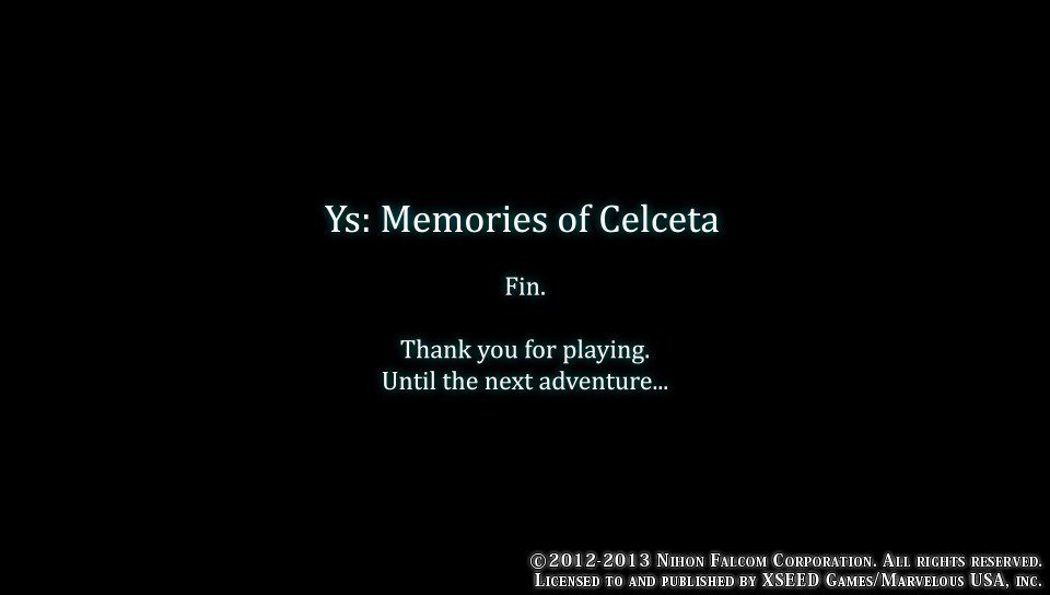 Ys Memories of Celceta - Пройдено. Я специально тянул игру целую неделю, но сегодня сорвался и все-таки добил. Досмо ... - Изображение 1 Ys Memories of Celceta - Пройдено. Я специально тянул игру целую неделю, но сегодня сорвался и все-таки добил. Досмо ... - Изображение 1