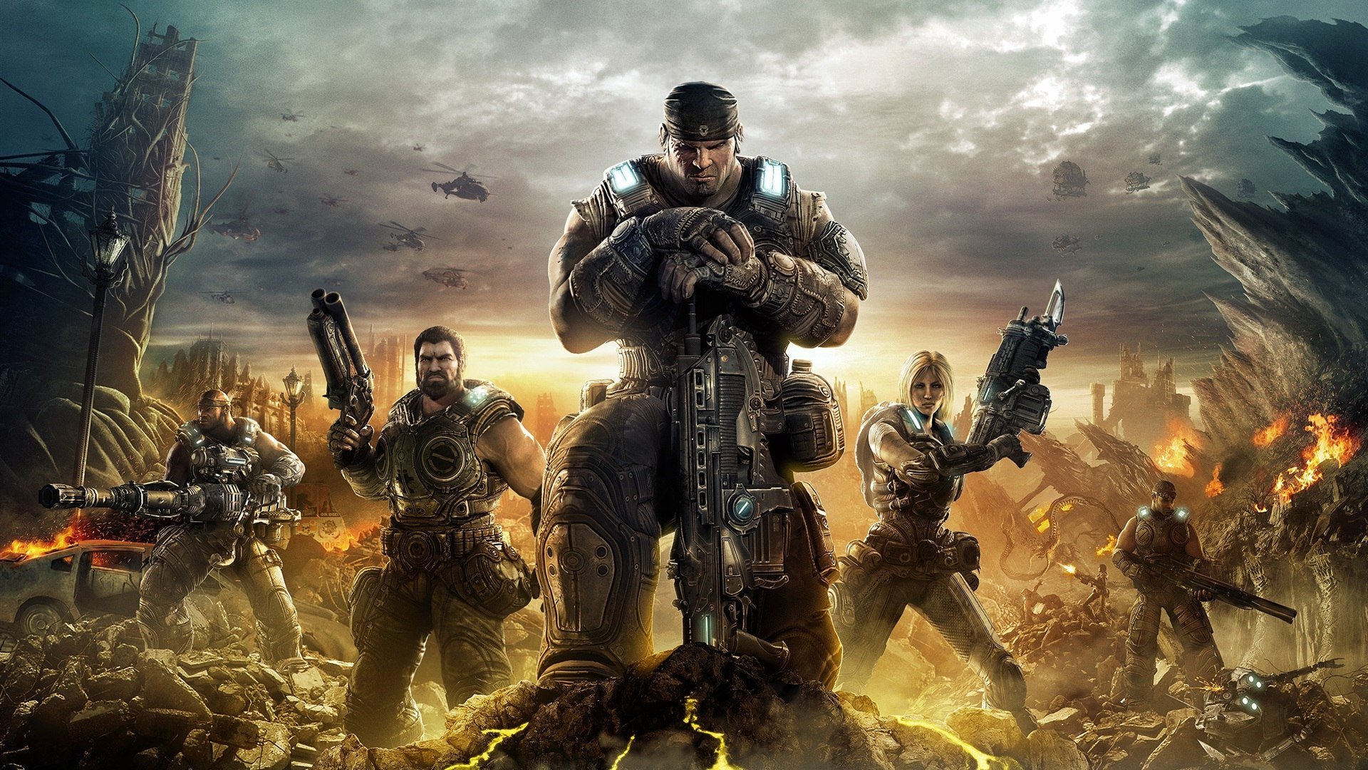 Прошла Gears Of War 3. Очень люблю эту прекрасную игровую серию. Были моменты где хохотала, безмерно удивлялась и да ... - Изображение 1 Прошла Gears Of War 3. Очень люблю эту прекрасную игровую серию. Были моменты где хохотала, безмерно удивлялась и да ... - Изображение 1