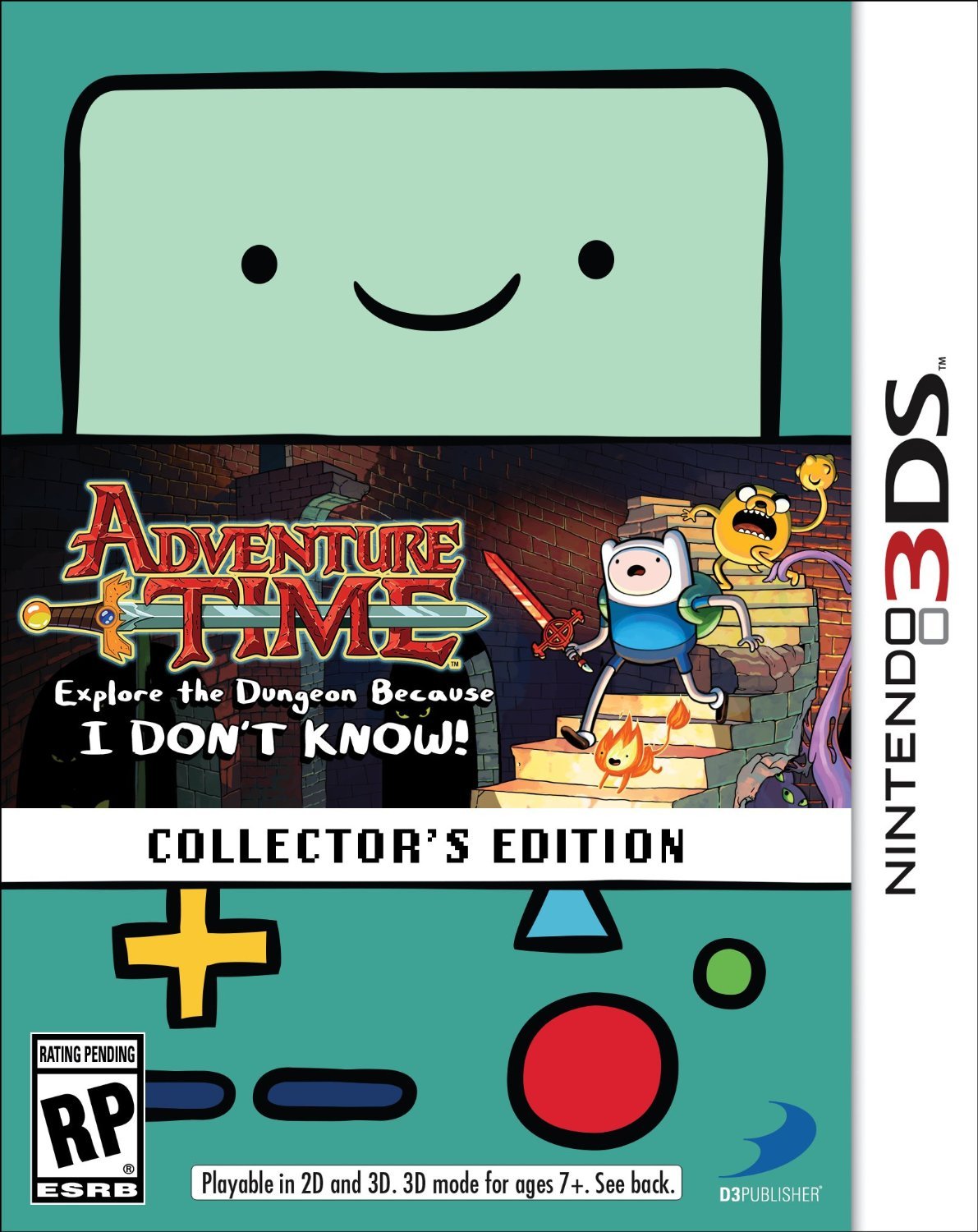 Adventure Time: Explore the Dungeon Because I DONT KNOW! получит коллекционное издание для #3DS. В комплекте обещают .... - Изображение 1 Adventure Time: Explore the Dungeon Because I DONT KNOW! получит коллекционное издание для #3DS. В комплекте обещают .... - Изображение 1