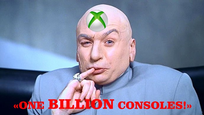 Майкрософт собирается продать МИЛЛИАРД консолей #XboxOneОб этом заявил вице-президент компании Юсуф Меди. P.S. По их ... - Изображение 1 Майкрософт собирается продать МИЛЛИАРД консолей #XboxOneОб этом заявил вице-президент компании Юсуф Меди. P.S. По их ... - Изображение 1