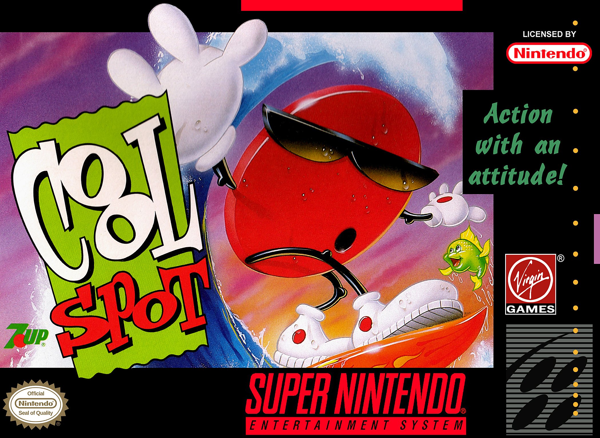 Cool Spot была одной из моих самых любимых игр для Sega. Помнится, даже мама сидела много времени над этой игрой. эх ... - Изображение 1 Cool Spot была одной из моих самых любимых игр для Sega. Помнится, даже мама сидела много времени над этой игрой. эх ... - Изображение 1