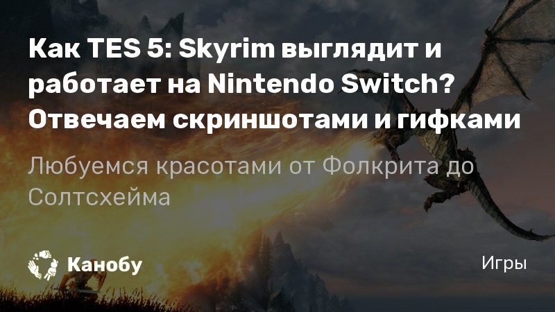 Игру Skyrim С Пониженной Графикой