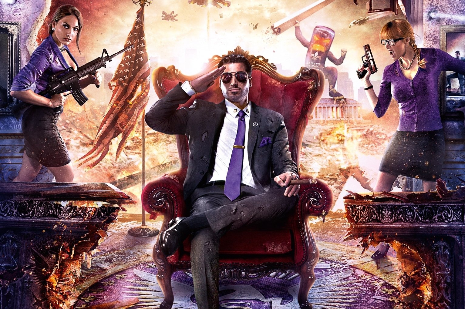 Лучший Пост Недели: Saints Row 4 | Канобу Лучший Пост Недели: Saints Row 4 | Канобу