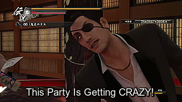Кирю якудза гиф. This Party getting Crazy Let's Rock. Yakuza Majima gif. Yakuza 0 Kiryu.