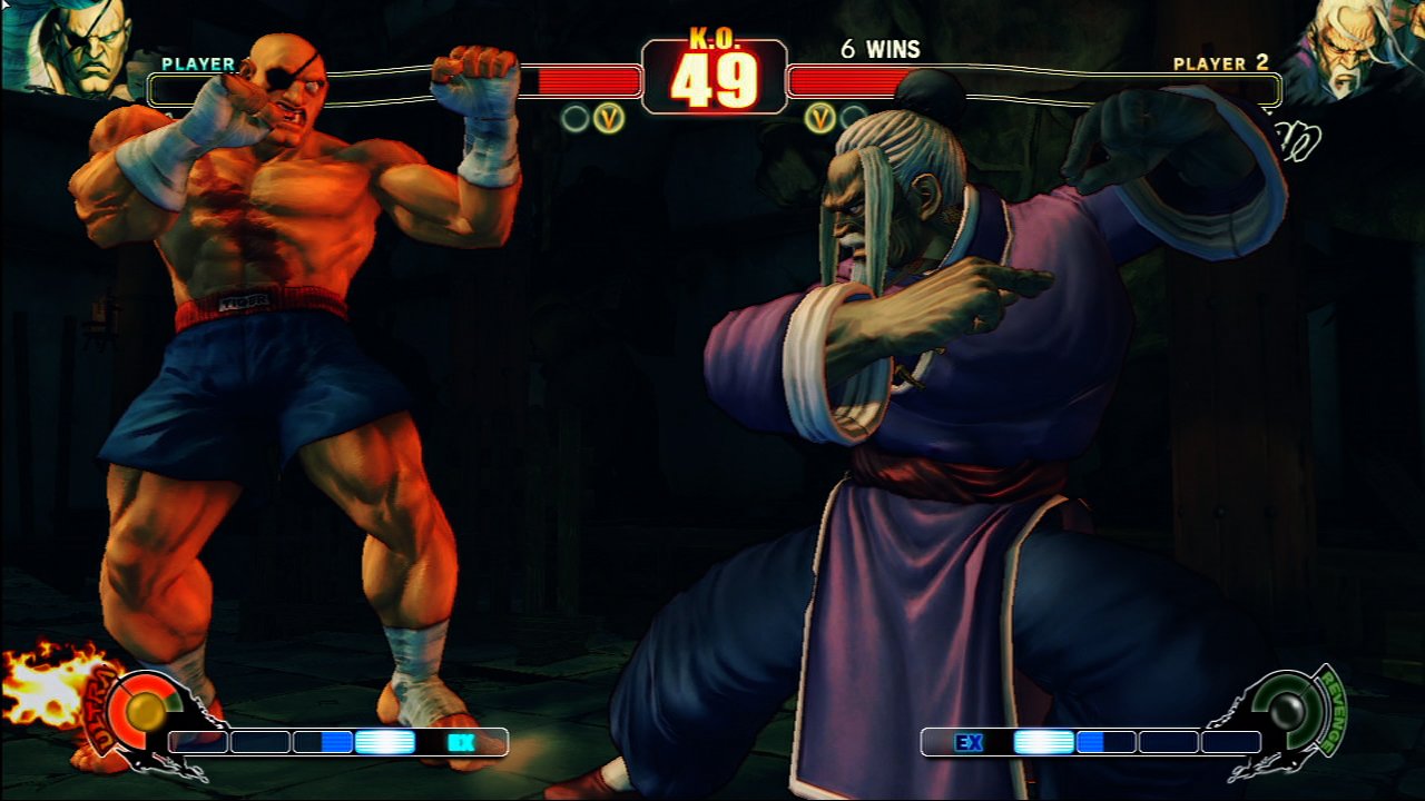 Как играть в street fighter 4 на клавиатуре