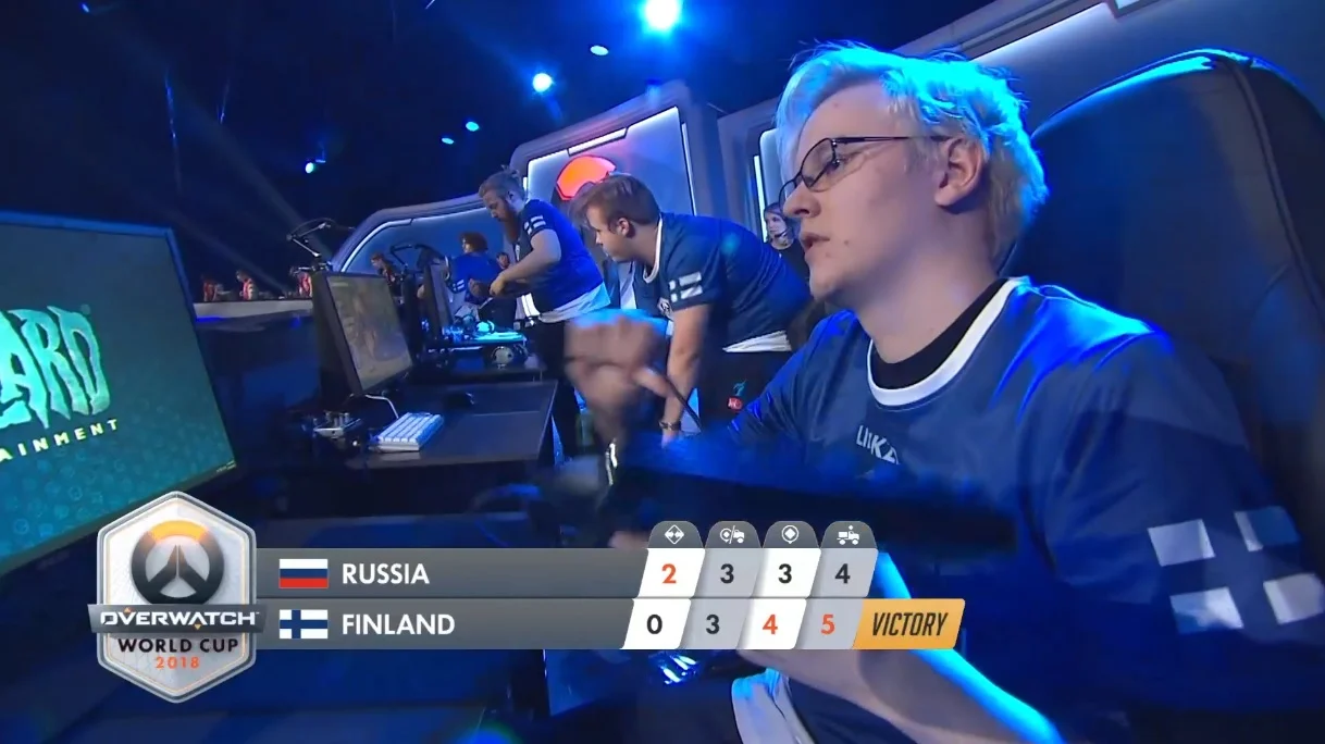 Сборная России по Overwatch проиграла Финляндии на Overwatch World Cup 2018 - фото 1