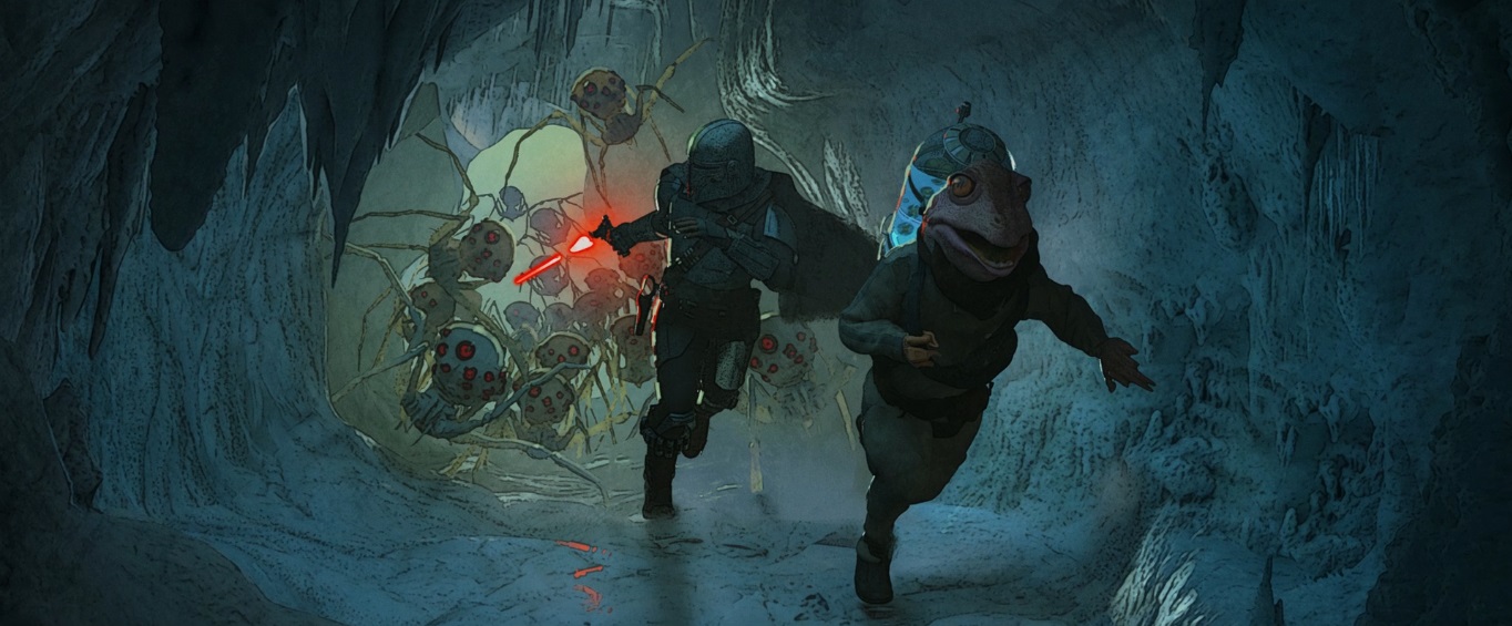 Побег от пауков