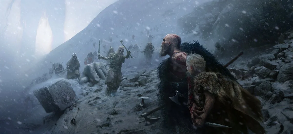 Sony наградила догадливых игроков новыми концепт-артами God of War - фото 2