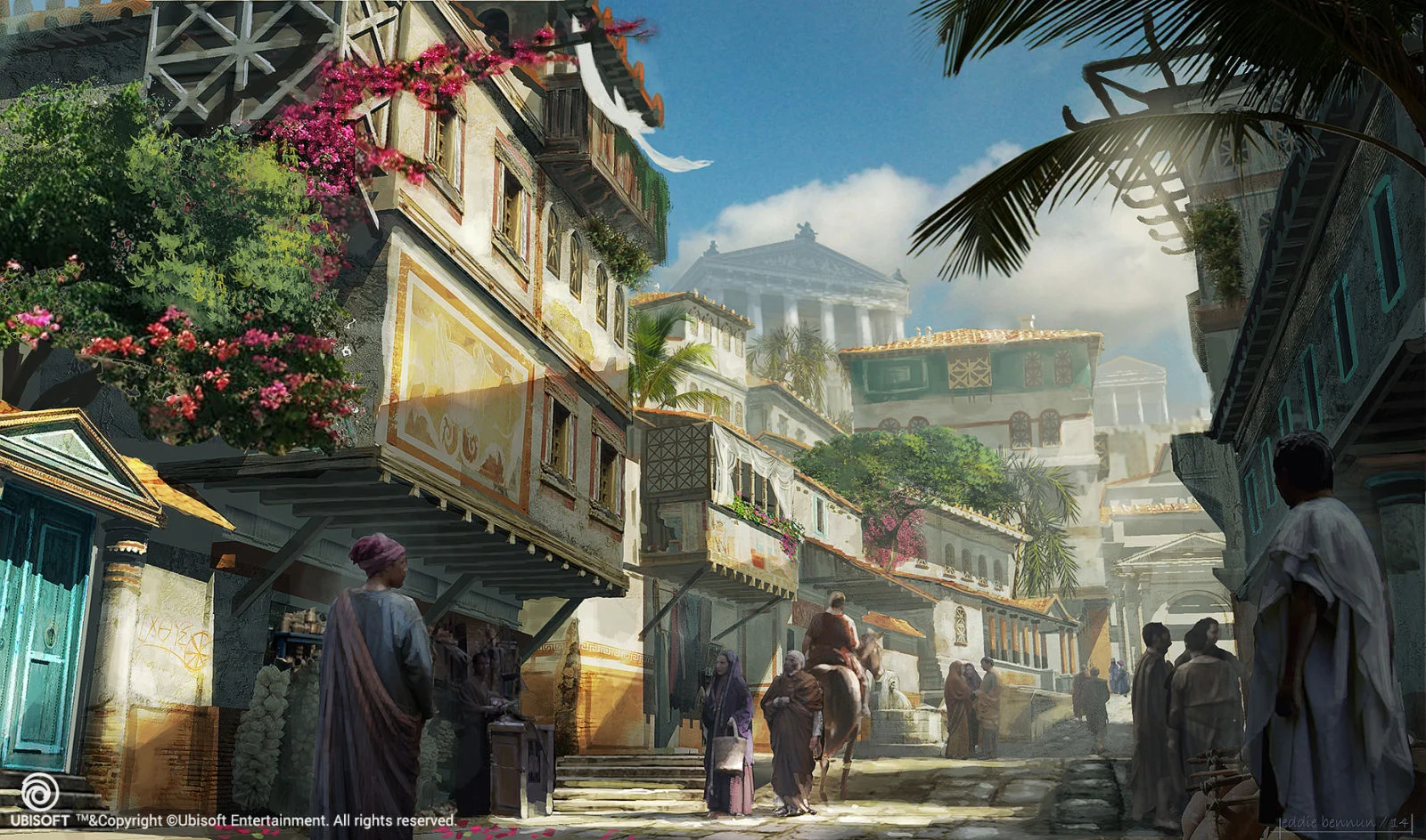 Потрясающие виды Древнего Египта (и не только) на концепт-артах Assassinʼs Creed: Origins - фото 32