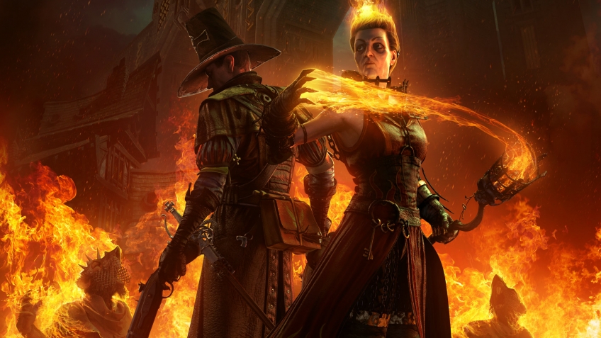 События дилогии Warhammer: Vermintide разворачиваются в понятно каком фэнтезийном мире, однако и первая, и вторая части довольно скупо рассказывают историю, предлагая игрокам самим сопоставлять факты. Да, с одной стороны — зачем мультиплеерному экшену сюжет, с другой же — вдруг кому-то станет интересно, что тут творится. Человек же с ума сойдет, пока разберется!