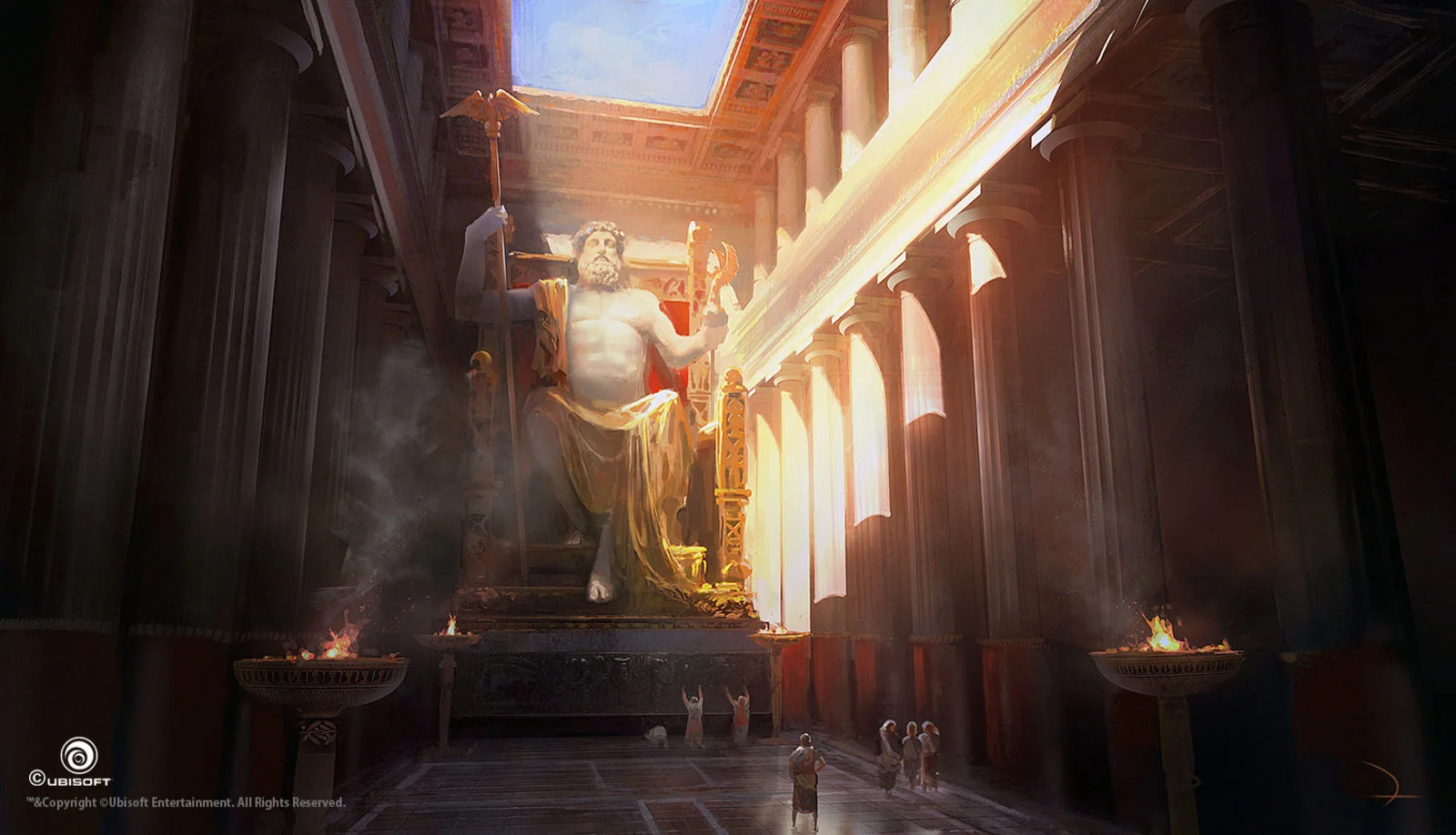 Потрясающие виды Древнего Египта (и не только) на концепт-артах Assassinʼs Creed: Origins - фото 21