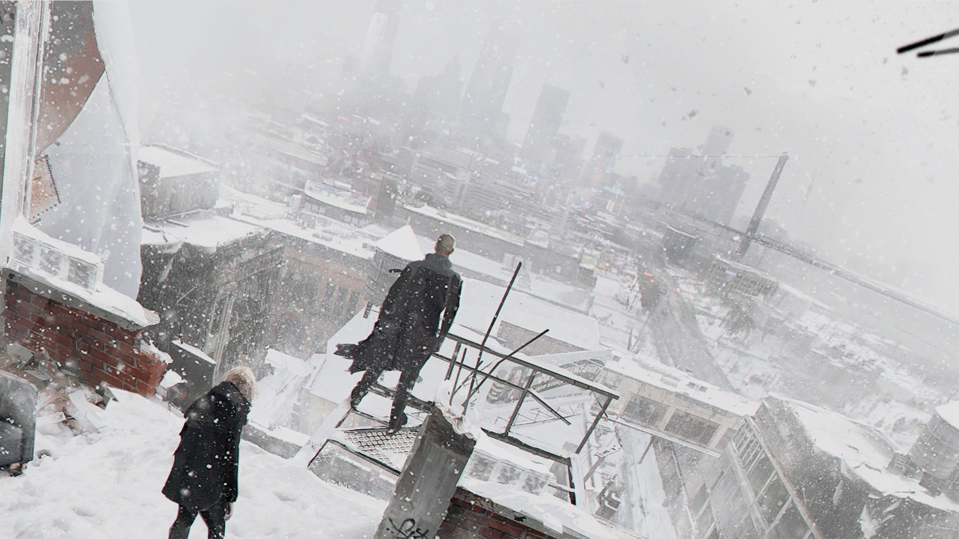 Detroit: Become Human, новая игра Quantic Dream и Дэвида Кейджа, смотрится потрясающе. В первую очередь это касается лиц и лицевой анимации — по крайней мере, все главные персонажи выглядят чуть ли не как живые люди. Особенно круто, что всем им свою внешность подарили настоящие актеры, и благодаря технологиям отныне к играм и впрямь применим термин «актерская игра». 