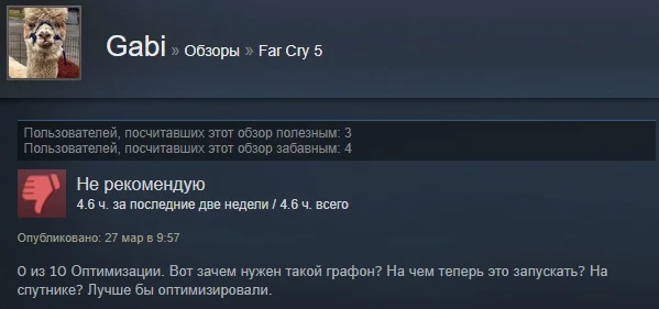 «Заслуживает своих денег»: отзывы пользователей Steam о Far Cry 5 - фото 18