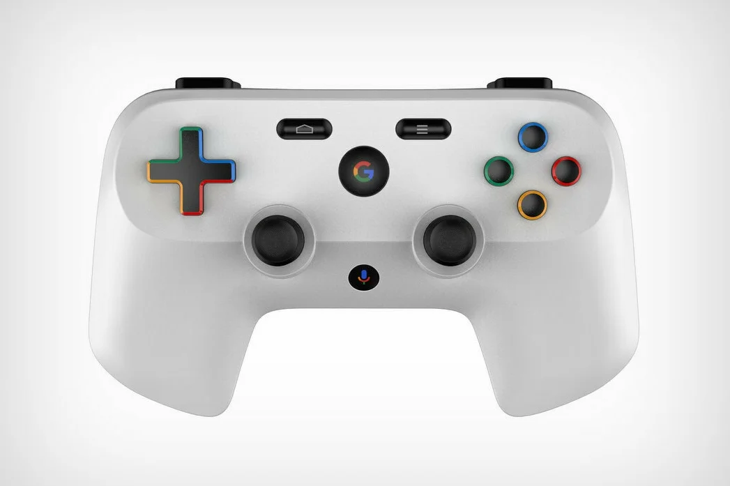 В Сети появились детальные рендеры геймпада Google для новой игровой платформы - фото 1