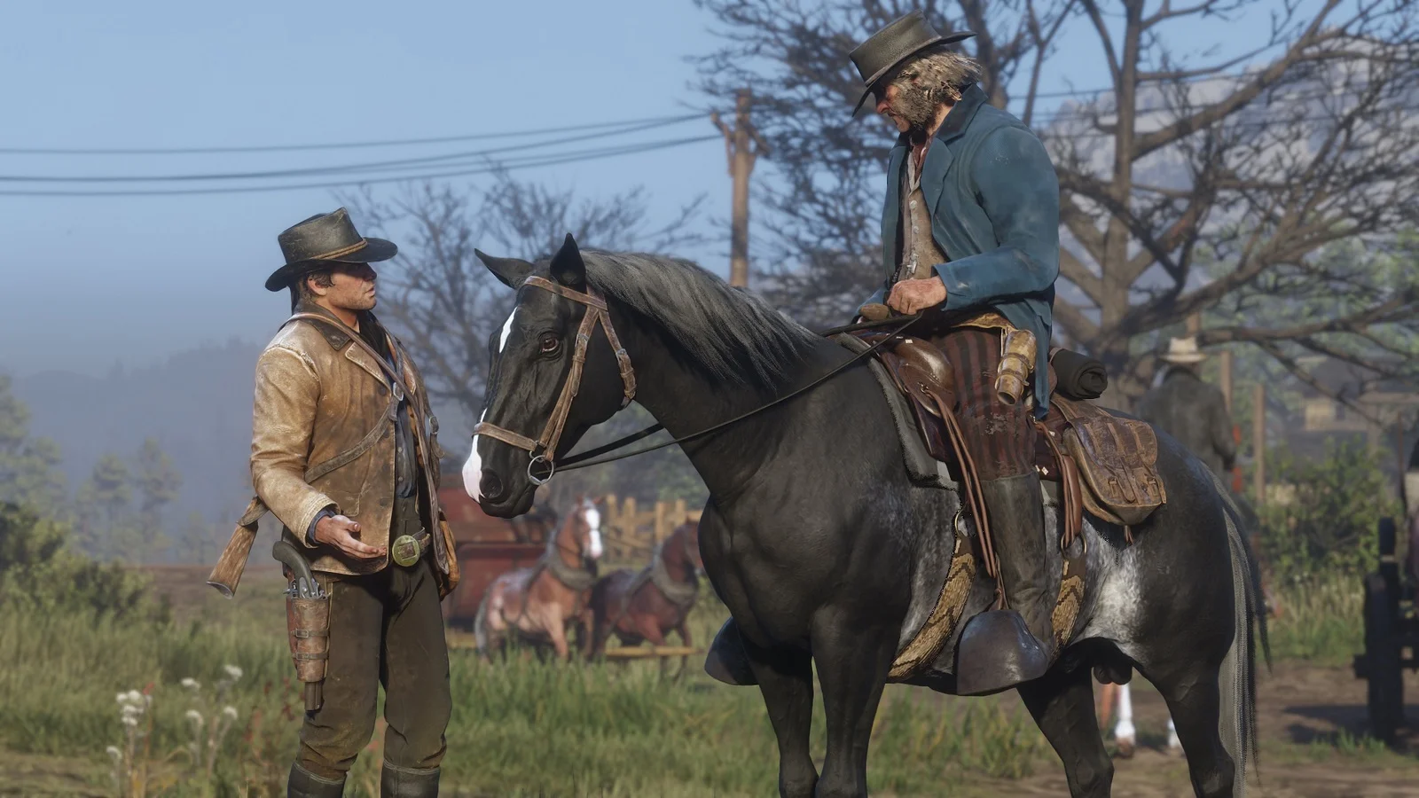 В Red Dead Online новые странности — игроки находят кучи из мертвых лошадей - фото 1
